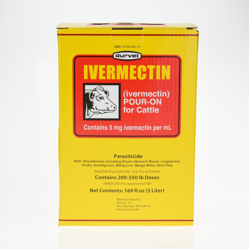 Ivermectin Pour On 5 Liter Western Ranch Supply