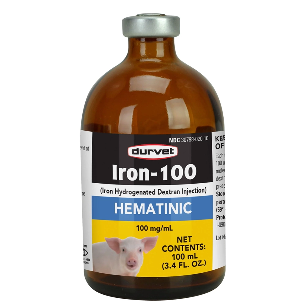 durvet iron injectible 100ml