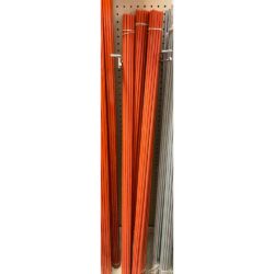 FIBERGLASS POST - 3/8"X4' ORANGE
