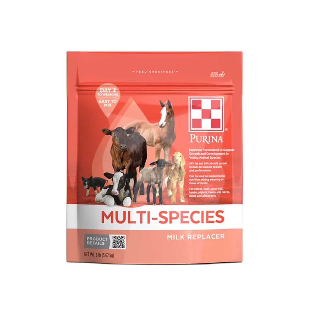 Purina 8lb multi species milk replacer