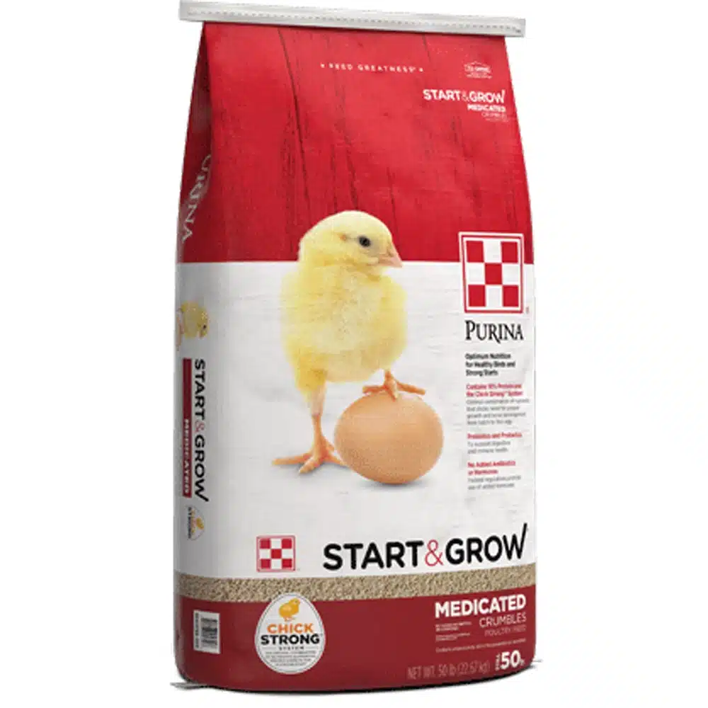 purina start and grow medicated