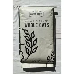 sweet grass triple cleaned whole oats