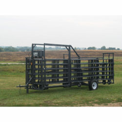 BUMPER PULL PORTABLE WRANGLER CORRAL SYSTEM - LARGE SIZE - LINN