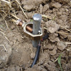 Patriot 6' x 1/2" Galvanized Ground Rod