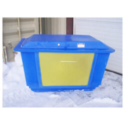 CALF WARMER - BLUE/YELLOW, 220 VOLT COMPLETE WITH HEATER
