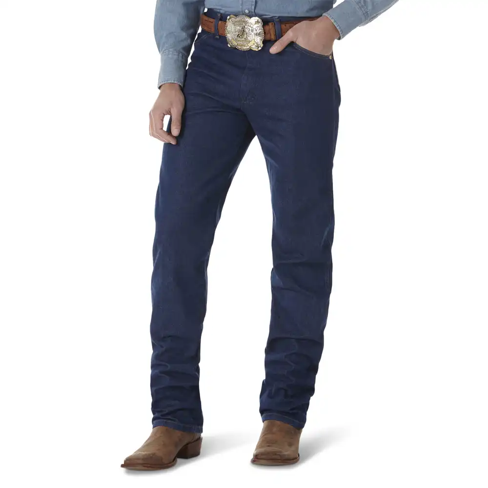 wrangler men's cowboy cut jeans blue