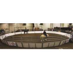 SHEETED ANGLED ROUND PEN GATE (Sold Individually) * 10 FEET - 2W