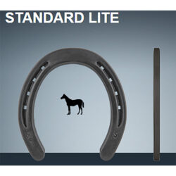 KERKHAERT STANDARD LITE PLATES HORSESHOES - PAIR