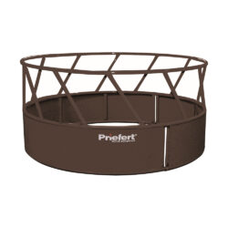 HEAVY DUTY SHEETED ROUND BALE FEEDER - PRIEFERT