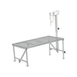 ALUMINUM TRIMMING STAND with ADJUSTABLE HEADPIECE - WEAVER