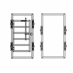 500 SERIES ALLEY CONTROL GATE - 2W