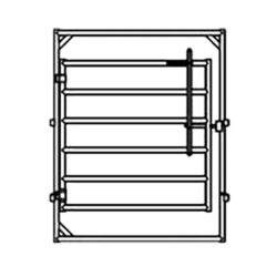 500 SERIES BOW GATE 6'10" TALL - 2W
