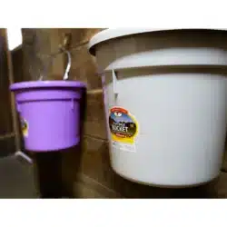 little giant flat back plastic bucket