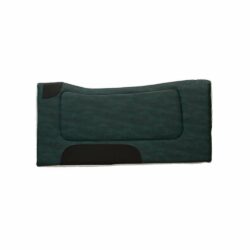 Contoured Microfiber Saddle Pad 1X30X30 Green