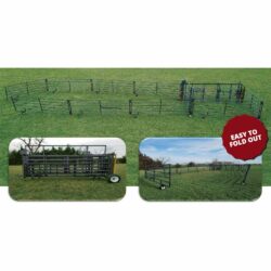 BULLDOG PORTABLE CORRAL with HEADGATE - LINN