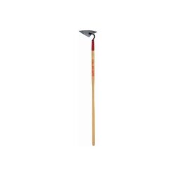 WELDED WARREN HOE - 54 INCH WOOD HANDLE - GARDEN HOE