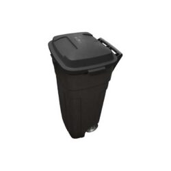 34 GALLON HEAVY-DUTY WHEELED TRASH CAN - GARBAGE
