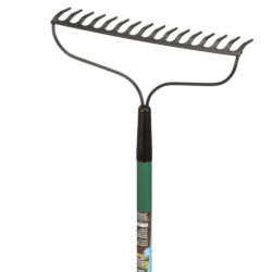 BOW RAKE 14-TINES FIBERGLASS HANDLE
