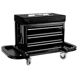 ROLLING MECHANIC'S SEAT 3-DRAWER
