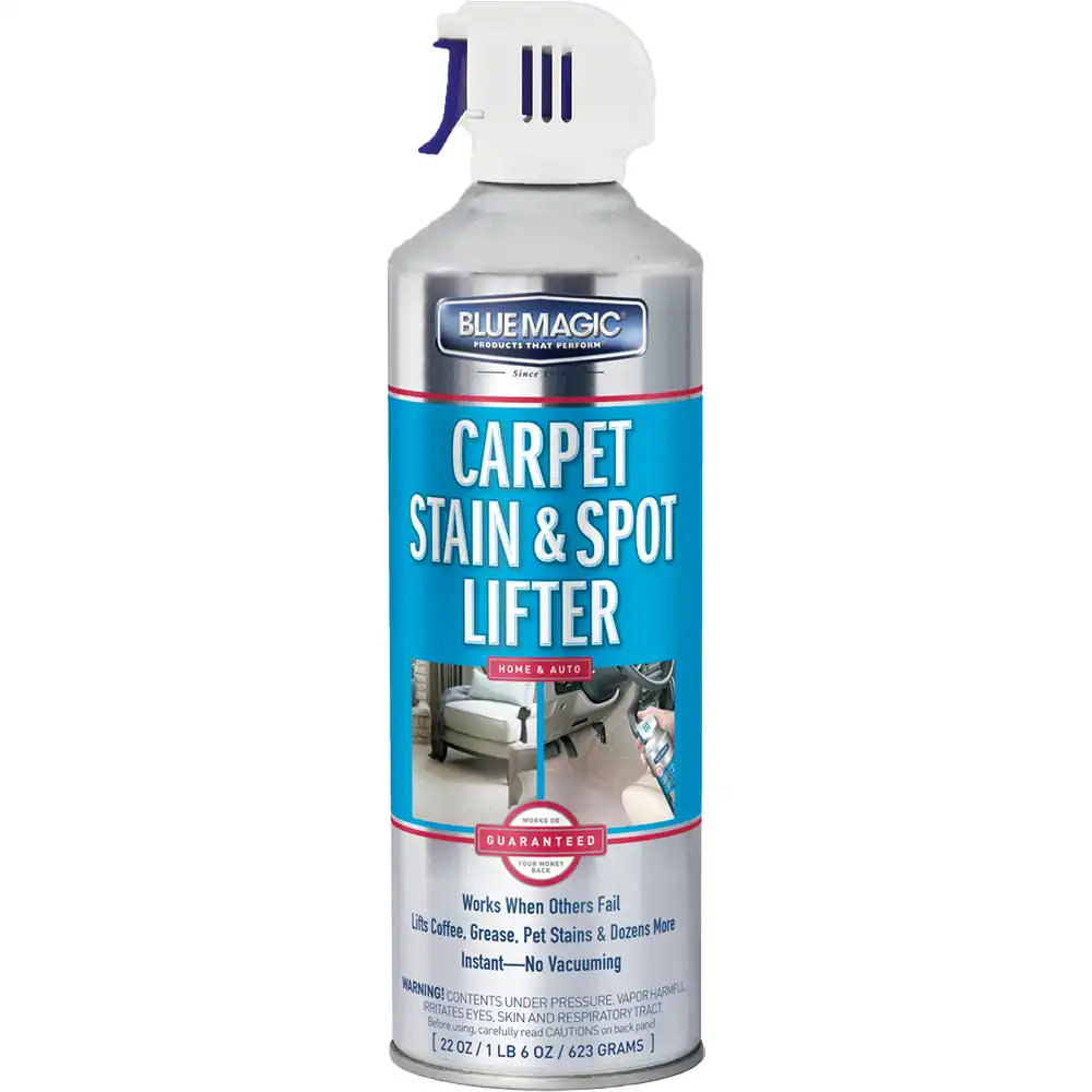 blue magic carpet stain and spot