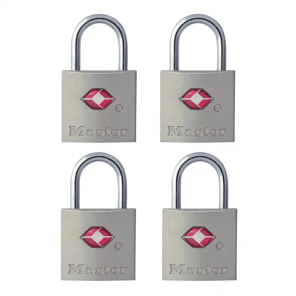 master lock 4 pack luggage locks