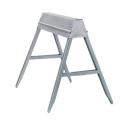 FOLDING SAWHORSE GALVANIZED STEEL 32.5 X 29.25-IN