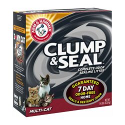 Arm & Hammer Clump & Seal Complete Odor Sealing Multi-Cat Litter 14lb box