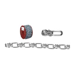 3/0 ZINC LOCK LINK CHAIN 50-FT
