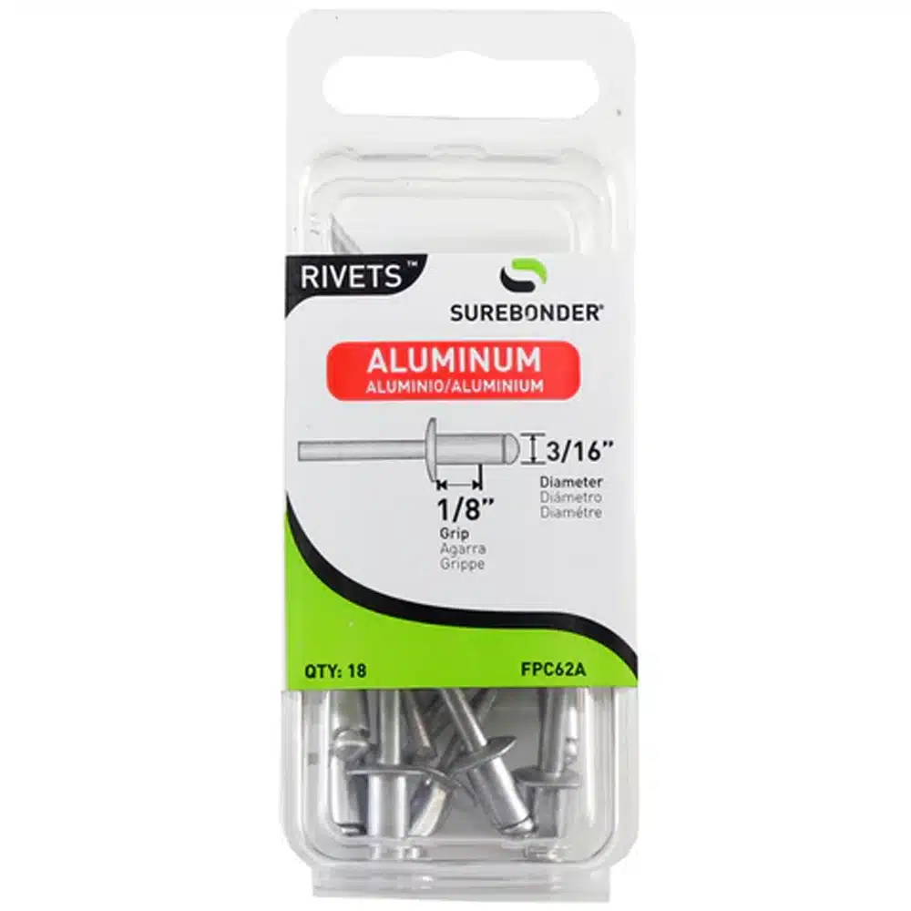 aluminum rivets 3/16"
