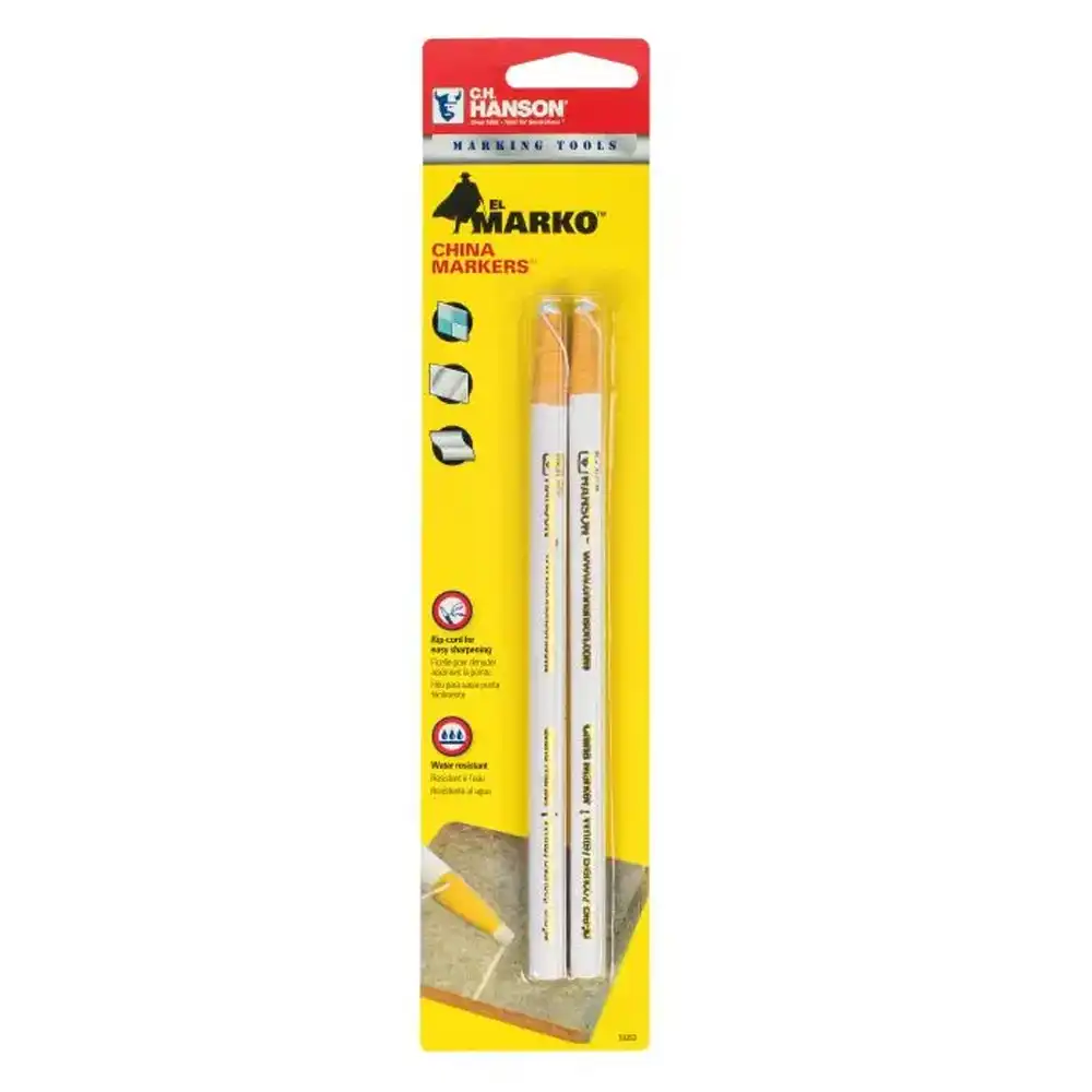 2 pack china markers white