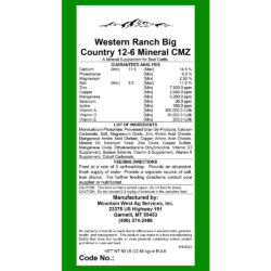 Big Country 12-6 Mineral CMZ