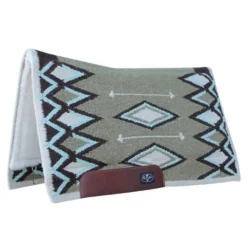 JALAPENO WOOL TOP SADDLE PAD - 30 x 34 CREAM