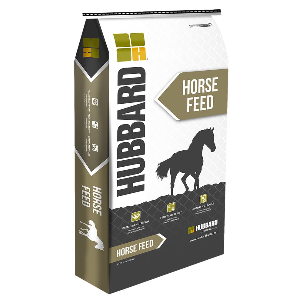 Hubbard horse feed bag.