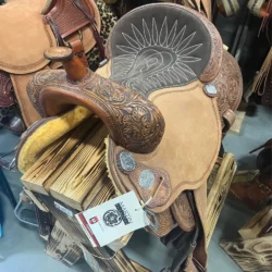 15" fearless barrel saddle by martin
