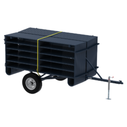 Panel Trailer with panels.