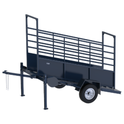 Portable loading chute.
