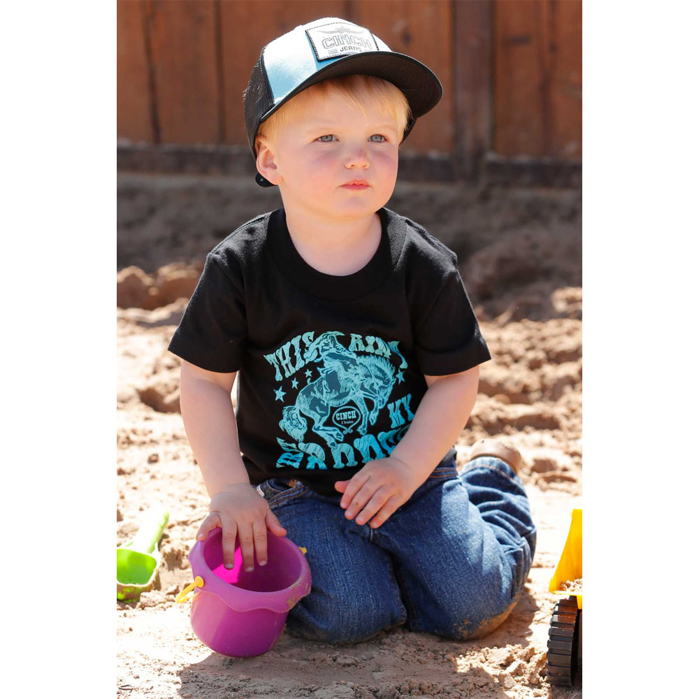 infant brand tee shirt black