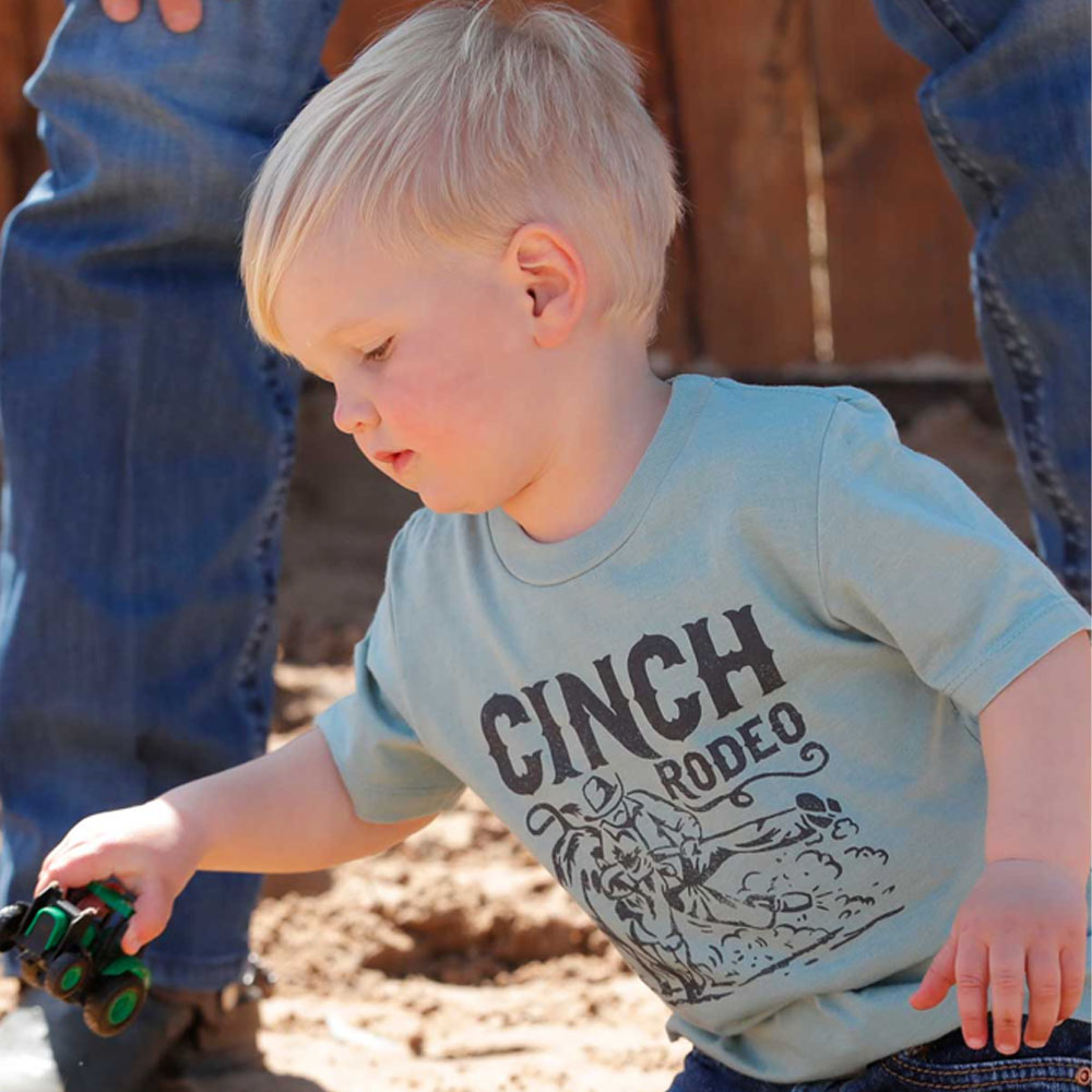 toddler graphic tee shirt in green