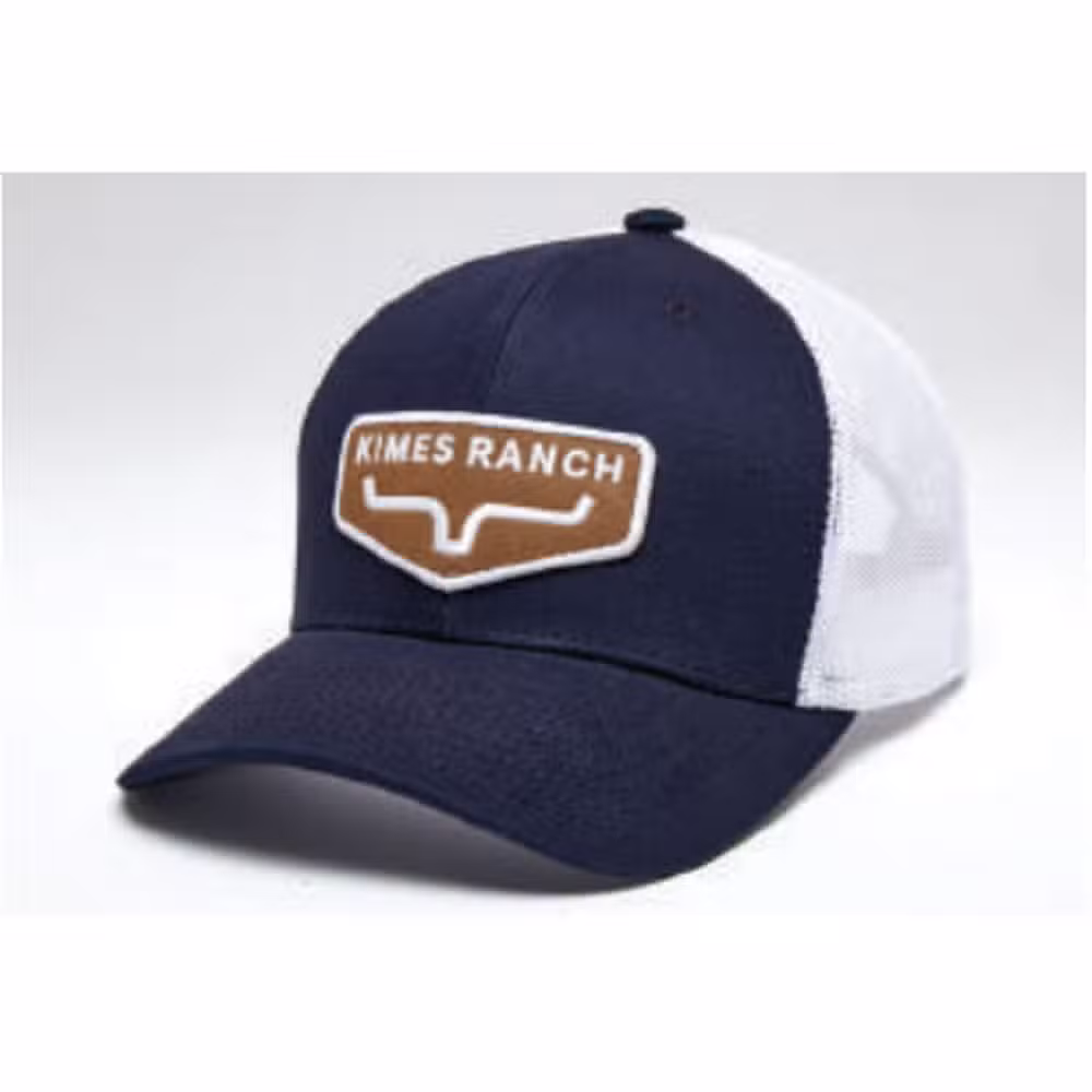 kimes ranch cap navy white
