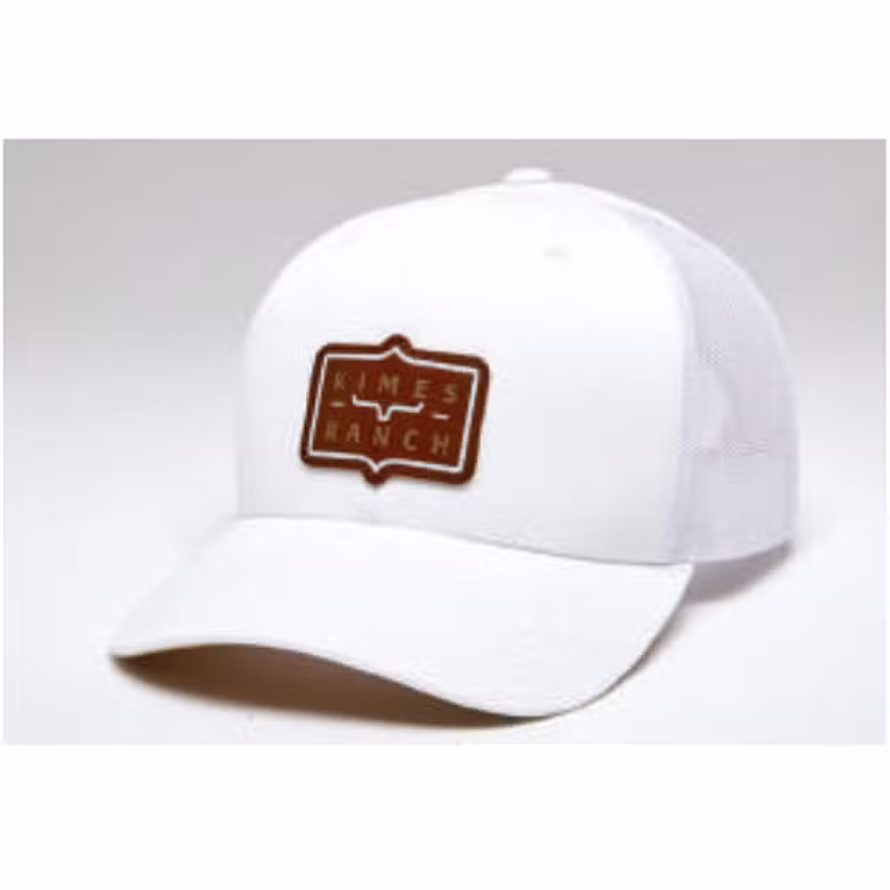 kimes ranch cap white