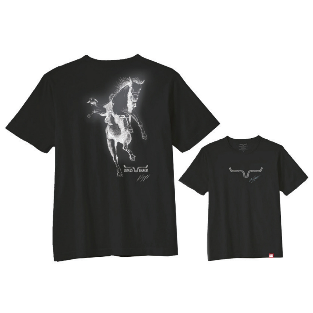 kimes ranch mens tee shirt black uh oh