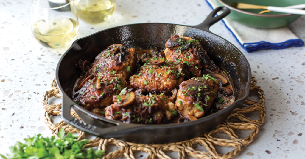 Lodge Cast Iron Chicken Marsala