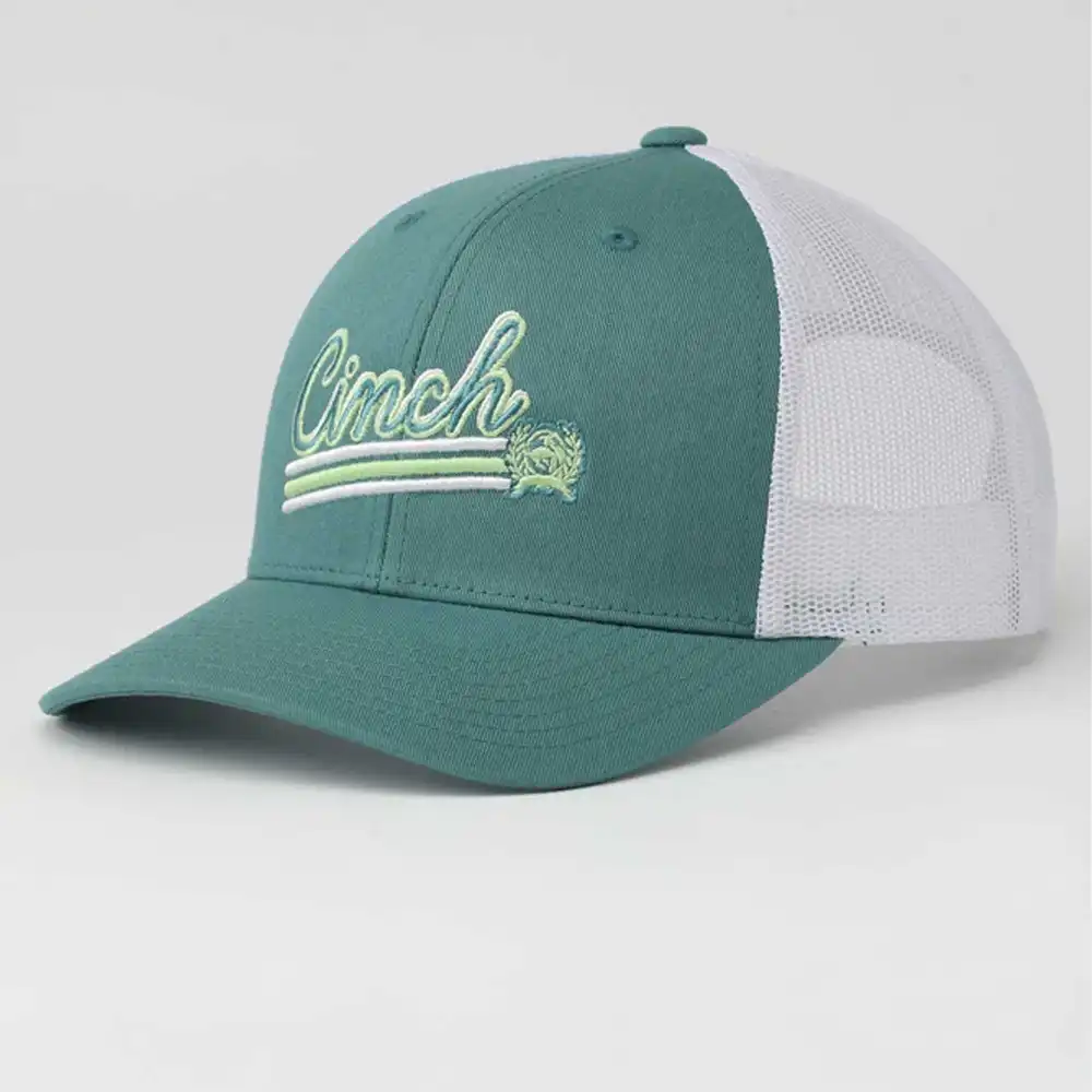 women's cinch cap blue