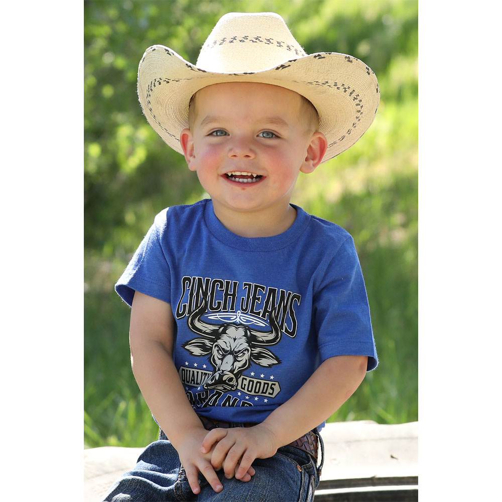 cinch infant's brand tee royal