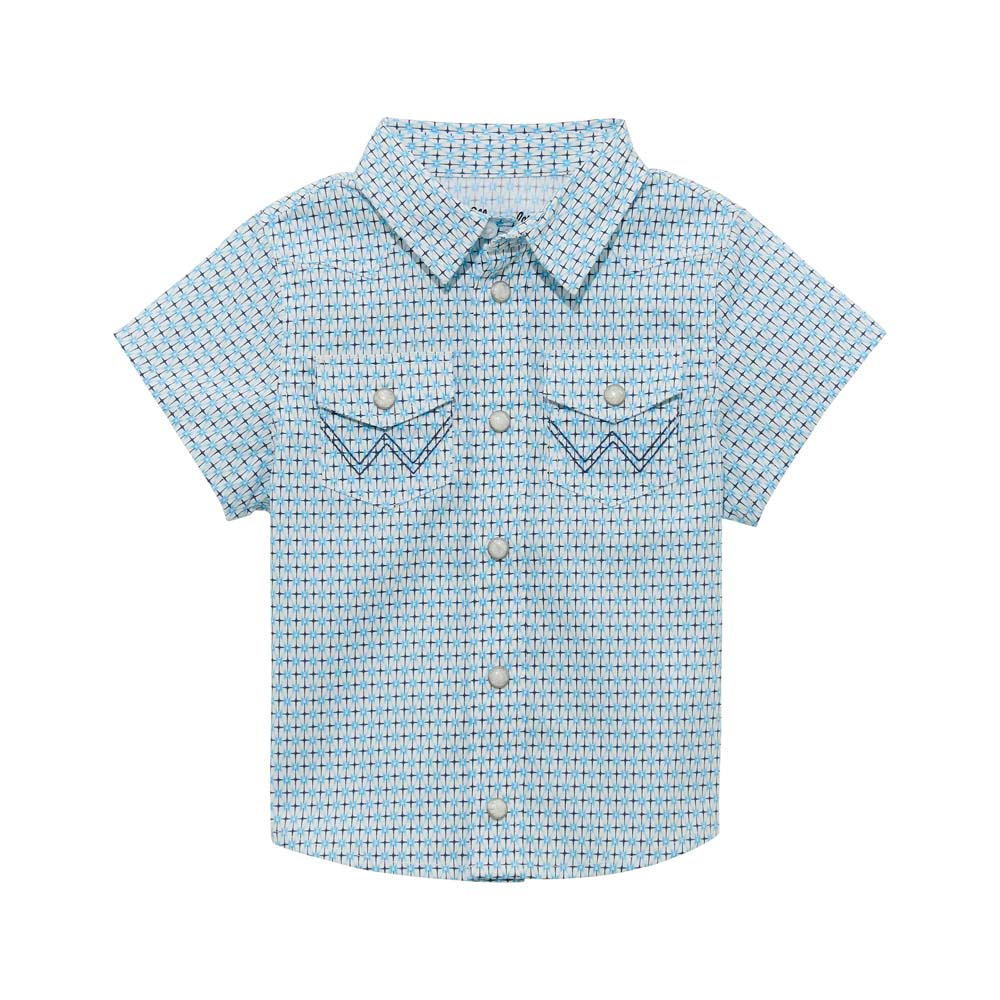 wrangler baby boy short sleeve shirt