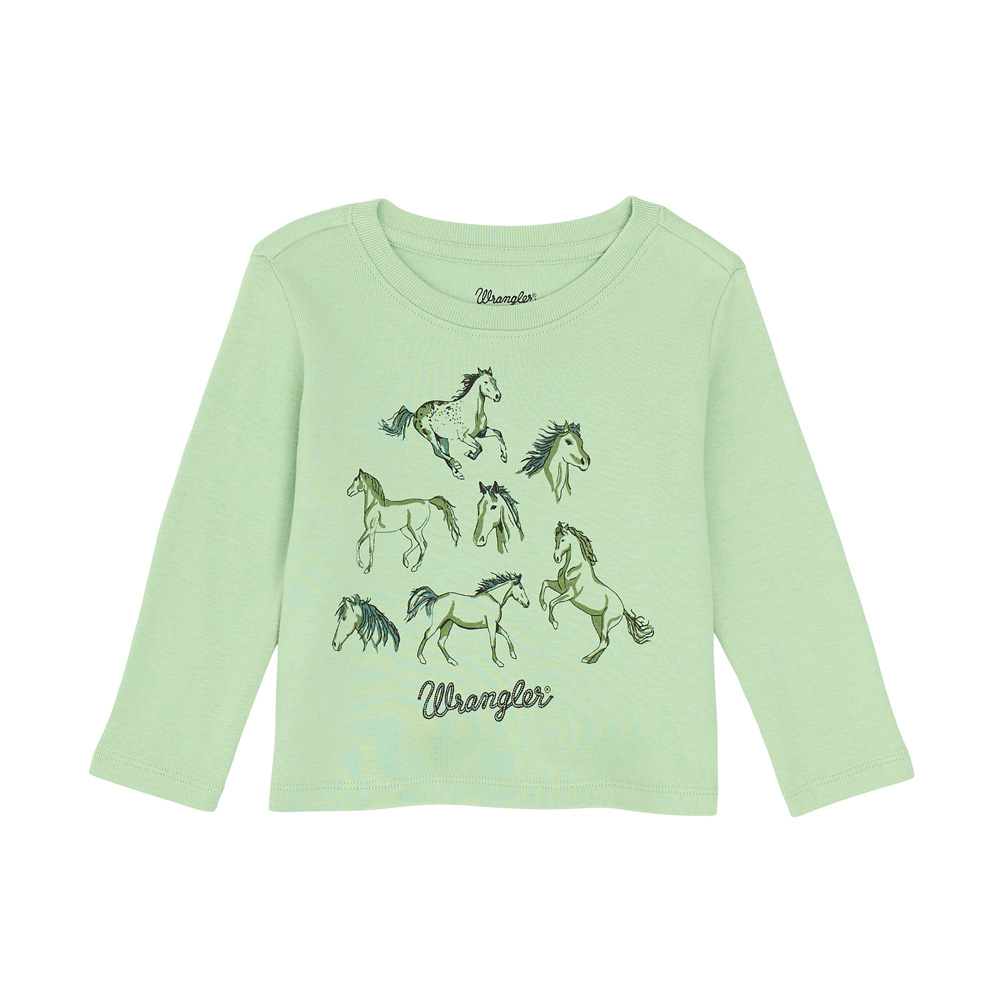 wrangler baby girl graphic t shirt