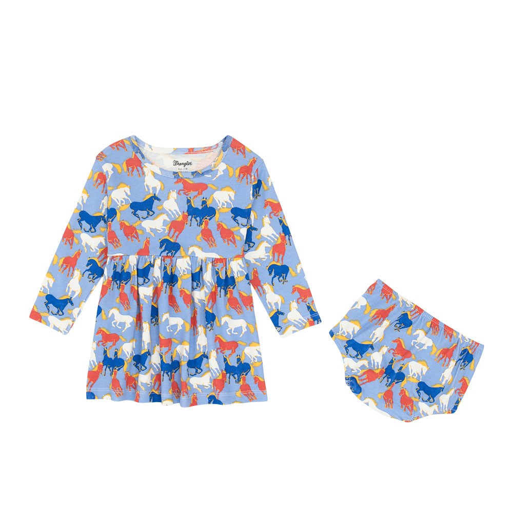 wrangler baby girl dress