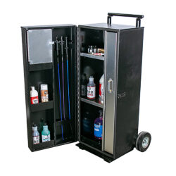 Sullivan Supply High Rise Show Box with Black Door open view