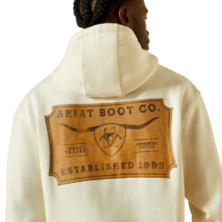 Ariat Shield Steerhead Men's Hoodie | WRS