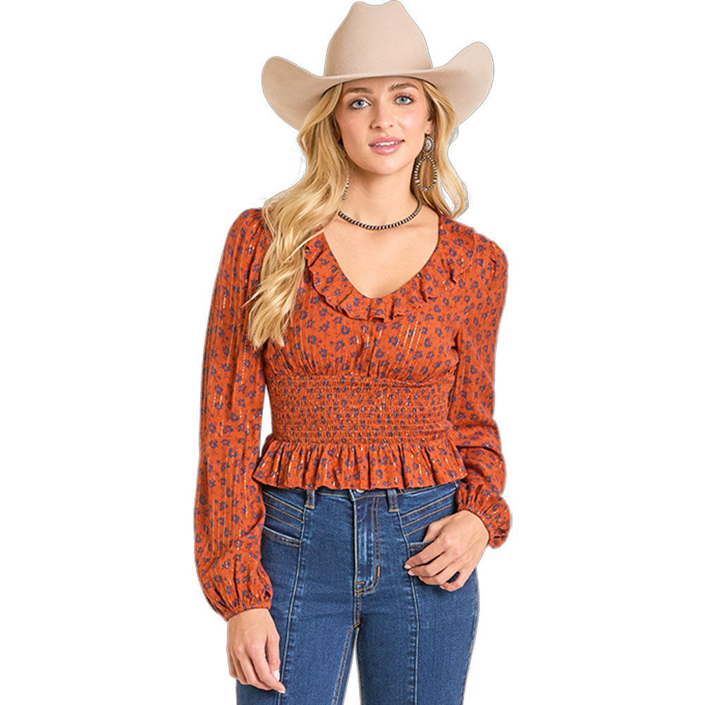 rockrollwomensblouserust0